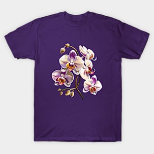 Elegant orchid design T-Shirt